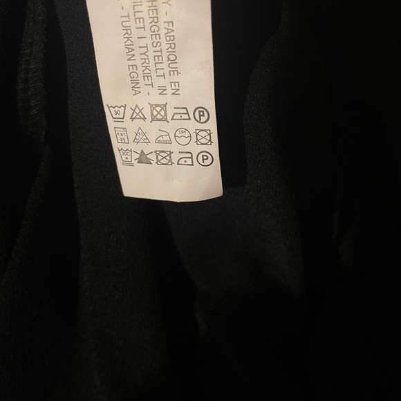 Zara Black Jersey Dress Size Small - Picture 15 of 15